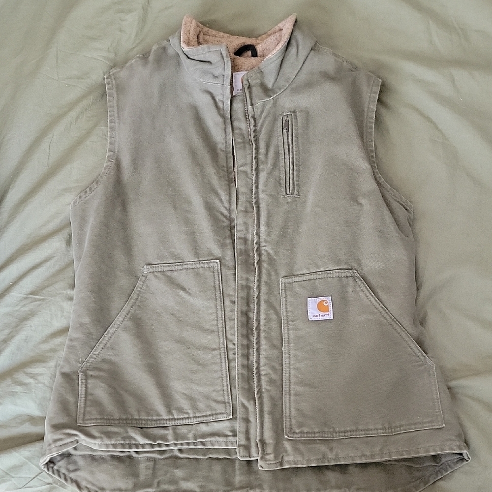 Carhartt Olive Green Vest